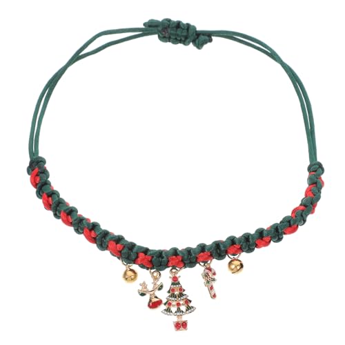 Collier chaton de Noël ajustable pour éviter les irritations durant les fêtes