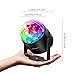 NEQUARE Disco Ball DJ Party Lights Sound Activated with Remote Control Strobe Lamp 7 Modes Stage Light for Home Room Dance Parties Karaoke Halloween Christmas Birthday Decorations[3-Pack]