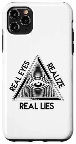 All Seeing Eye - �uReal Eyes Realize Real Lies �s���~�b�h�v �X�}�z�P�[�X iPhone 11 Pro Max �p