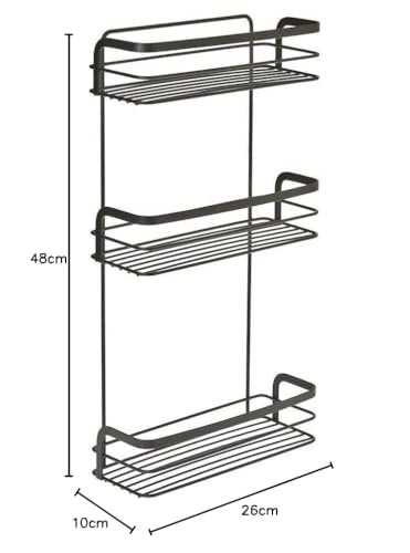 Shelving Unit Metaltex solution gain de place petit coin buanderie