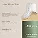 Deep Steep Grapefruit Bergamot Body Wash, Hydrating Shower Gel with Hyaluronic Acid & Shea Butter for Sensitive Skin, Bodywash for Women & Men, 17 Fl Oz, 1-Pack