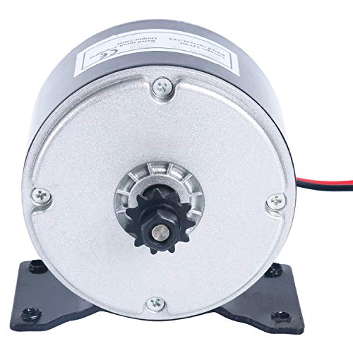 HYDDNice 24V DC Permanent Magnet Electric Motor Generator 250W 2750RPM Electric Motor Brushed for Wind Turbine E Scooter Drive Speed Control - Thumbnail 4