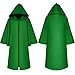 Traje de Halloween Cosplay Star Wars Jedi Guerrero Capa Adulto Niño Capa...