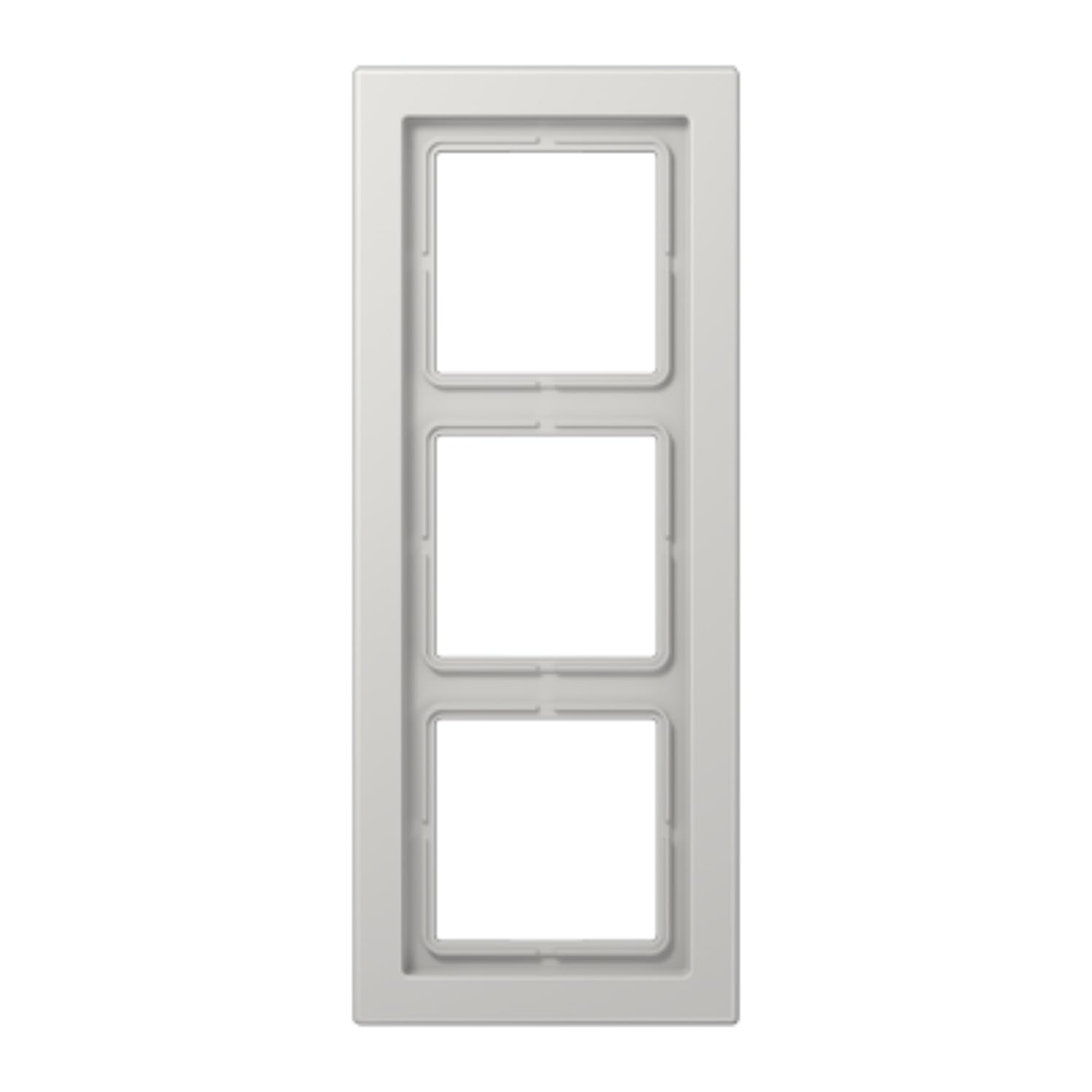 Jung LSD983LG Cadre triple pour harmoniser les prises de votre salon contemporain