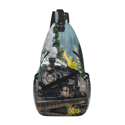 Sac à dos à bandoulière train à vapeur léger et ergonomique pour homme