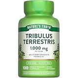 Nature's Truth Tribulus Terrestris for Men | 1000mg | Capsules | Non-GMO & Gluten Free Supplement
