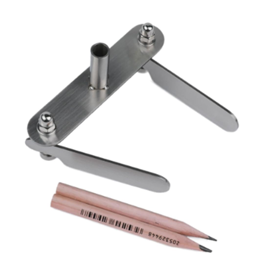 TOMMYFIELD Marking Gauge Stainless Steel Center Finder Woodworking Tool