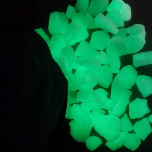 Piedra luminosa verde para revivir espacios oscuros con collar incluido 8