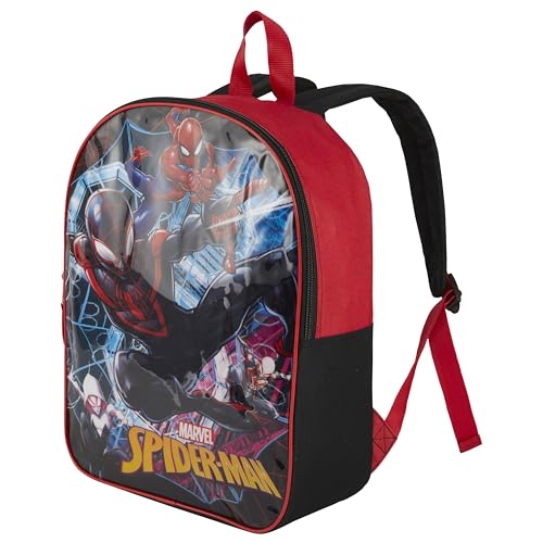 Marvel Mochila infantil de 38 cm | Incrível mochila para meninos | Alças acolchoadas e compartimento