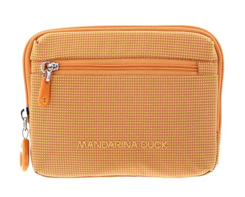 Bolso MD20 Mandarina Duck Vanity Bag mango naranja bandolera mediana mujer con correa ajustable