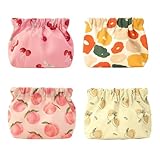 MIAO JIN 4 PCS Portable Mini Cosmetic Bags Coin Purse Lipstick Small Makeup Waterproof Travel Kit Pouch No Zipper Self-closing Accessories Organizer for Headphones Jewelry Women