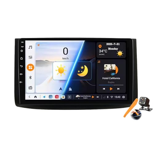 Android 15.0 Coche 2 DIN Estéreo Aveo 2006-2011 con Radio GPS Sat Navi 9
