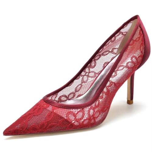 Chaussures de mariée en dentelle JOEupin contre la douleur aux pieds pour la fête