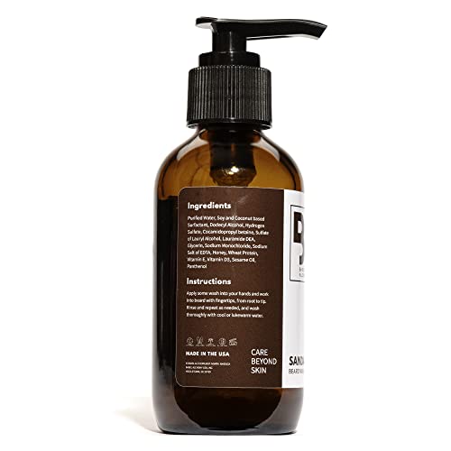 Babel Alchemy Beard Wash And Conditioner - Conditioning Wash For Softening, And Promoting Growth For Mens Beards And Mustaches (Sandalwood) #TOP1