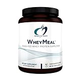 Designs for Health WheyMeal - Grass Fed Whey Meal Supplement Shake Powder with 16g Protein, Supports Immune Health + Detox - Non-GMO + Gluten-Free, Chocolate (25 Servings / 900g)