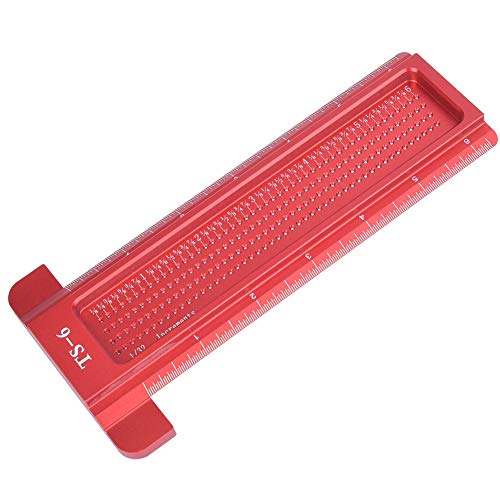 Strumento di misurazione carpenter ttype woodworking scriber hole righe