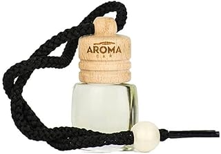 Aroma Car Wood Black Air Freshener – Natural Wooden Scent, Stylish Car Decoration, Long-Lasting Fragrance, Easy to Use, Reusable