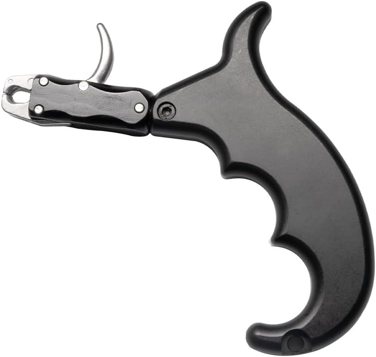1pcs Thumb Bow Release Grip, Archery Handheld Thumb Finger Caliper Bow for Arrow Release Grip Compound Bow Archery Release