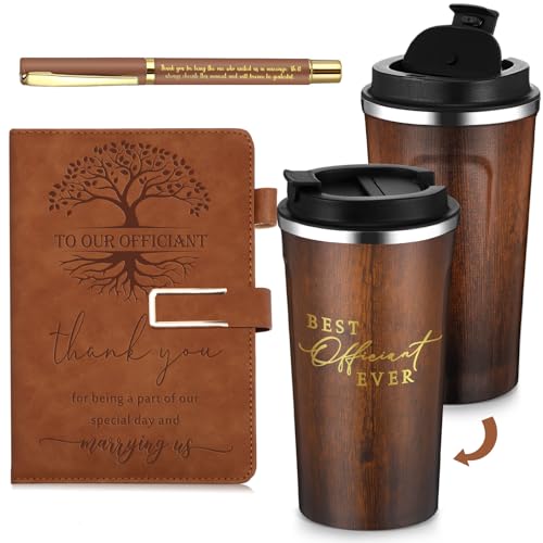 Pickmesh 3 Pcs Officiant Gifts Set Best Officiant Ever Wedding Of...