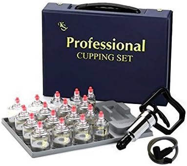 Professional Cupping Set *Made in Korea* (17 Cups) with Extension Tube($3.00 Value) KS Choi Corp”Made in Korea”