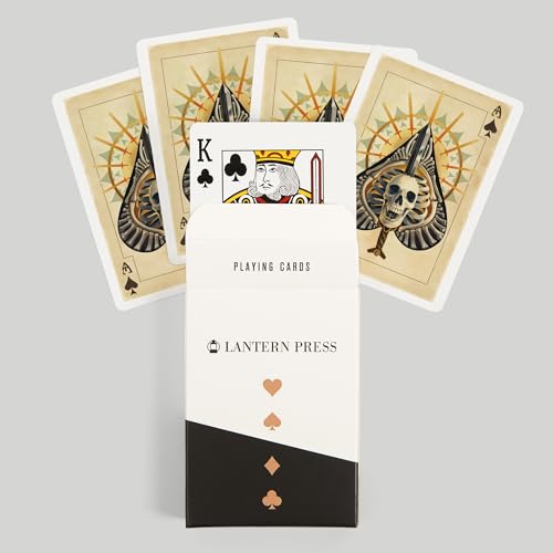 Lantern Press Carta As de Picas, Baraja de Poker 52 Cartas miniatura 6