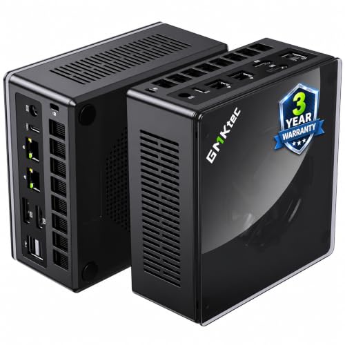 GMKtec Gaming Mini PC K8 Plus AMD Ryzen 7 8845HS(8C/16T, up to 5.1GHz)
