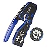 Crimper Tool voor RJ45 Connectors 8 P Crystal Wire End Krimptang Pass Door Stripper Kabel Crimper Handgereedschap