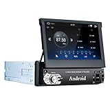 【Mehrere Funktionen】 - USB / SD / AUX an der Vorderseite + Rückfahrkamera-Eingang + Lenkradsteuerung + Blurtooth 4.0 + WIFI + GPS + Siebenfarbige LED-Hintergrundbeleuchtung + Subwoofer + Fernbedienung + Netzkabel mit ISO-Adapter + DAB (optional, DAB Adapter benötigt)