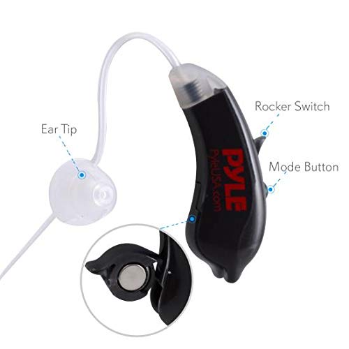 Hearing Assistance - Ear Hearing Amplifier, Universal Fit Behind-The-Ear (BTE) - PHLHA52.05