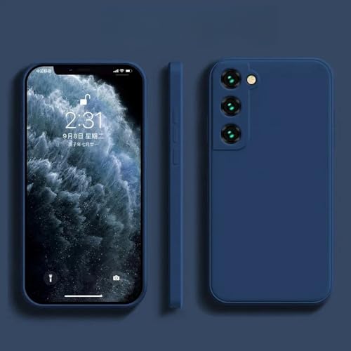 Coque en silicone liquide pour Samsung Galaxy S24 S23 Ultra S22 couverture