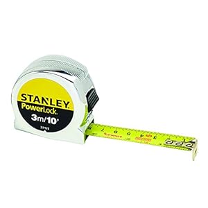 Stanley 0-33-523 Powerlock Tape Measure, 3m/10′