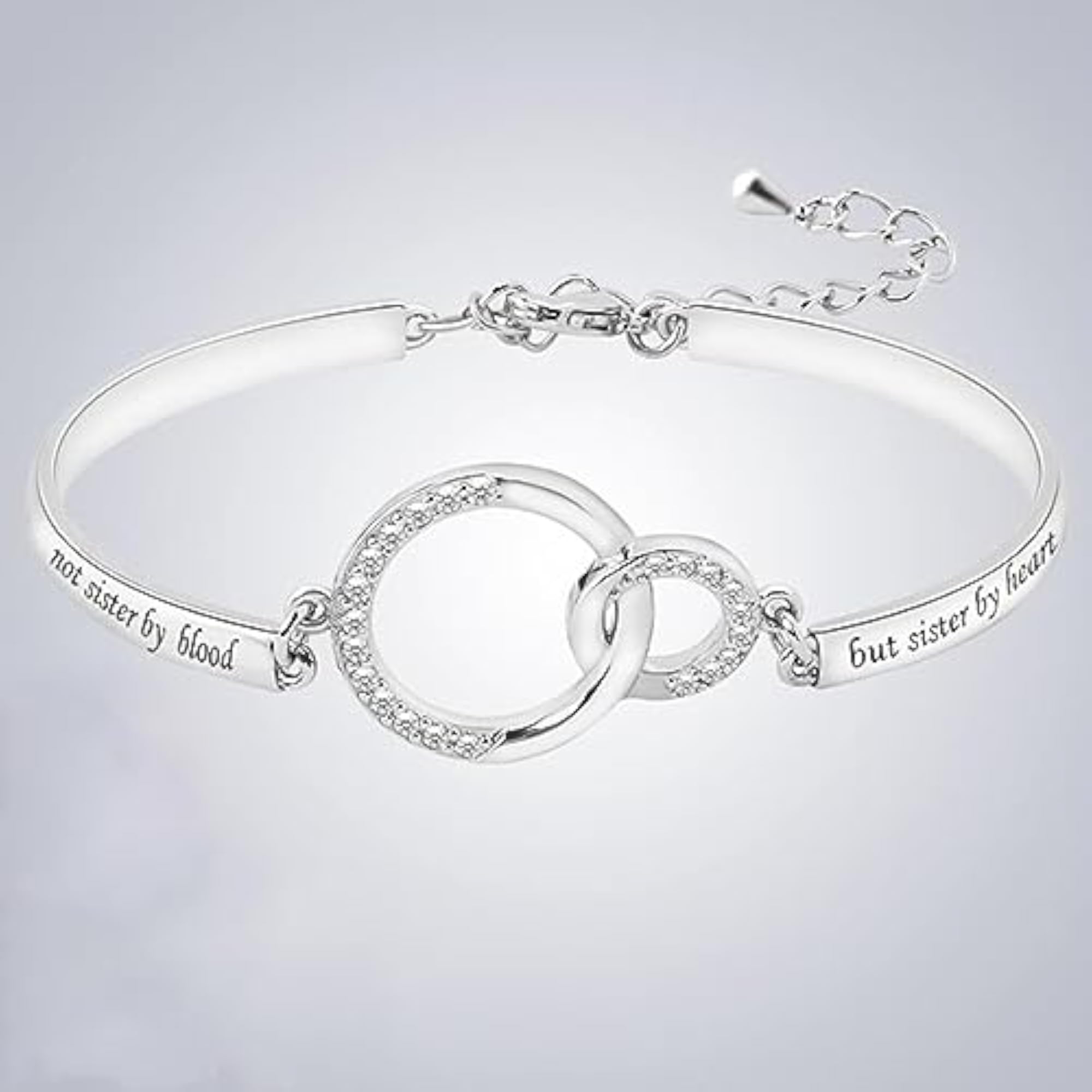 Friendship Cuff Bangle Bracelet, Best Friend Gift