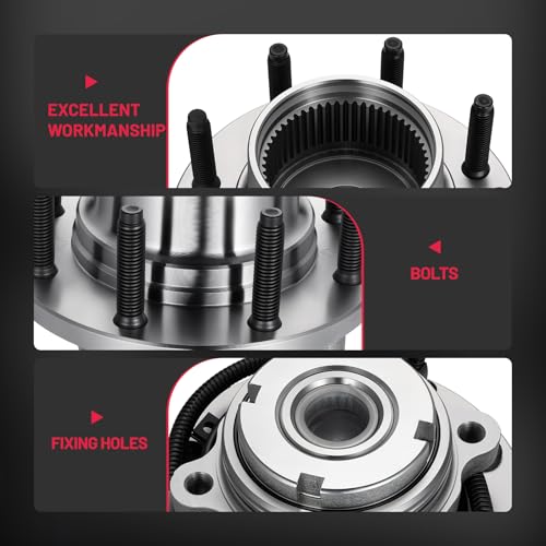 515020 1PC BDFHYK Wheel Bearing and Hub Front Compatible with Ford Excursion 2000-2005 5 4L V8 Compatible with Ford Excursion 2003-2005 6 0L V8 by BDFHYK - Used condition - Image 6