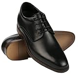 zapatos con 7 cm de altura  ZERIMAR Zapatos con Alzas Interiores Hombre con Aumento +7 cm  Zapatos Elegantes para Hombre  Zapatos de Cuero Hombre con Alza  Zapatos Hombre Casuales