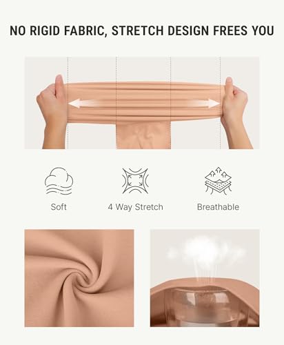 Image of FeelinGirl Women Tank Tops Shapewear: Tummy Control Compression Tank V Neck Seamless Body Shaper Camisole Tops for Women