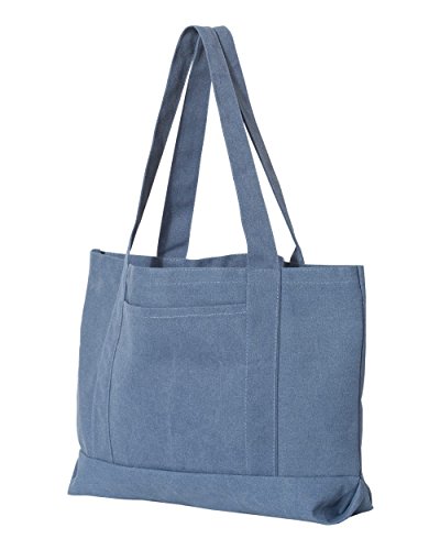 Seaside Cotton Pigment Dyed Boat Tote 88704