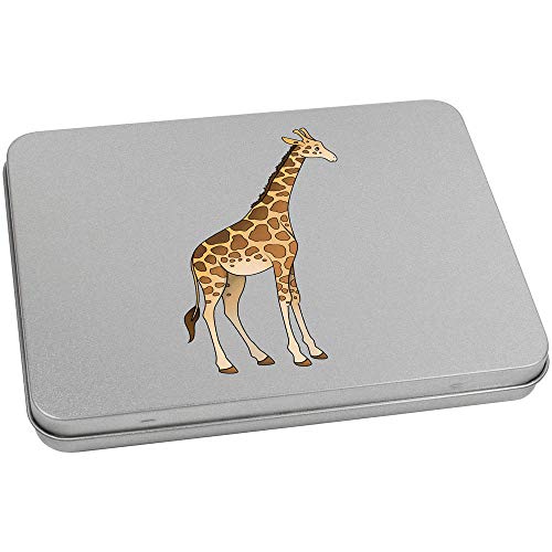 Azeeda 170mm 'Giraffe' Metal Hinged Tin/Storage Box (TT00114129)