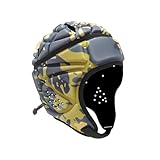YHTNZN Rugby Helmet Headgear for Soccer Goalie Hat Rugby Headguard for Youth Kids Adults(Color1)