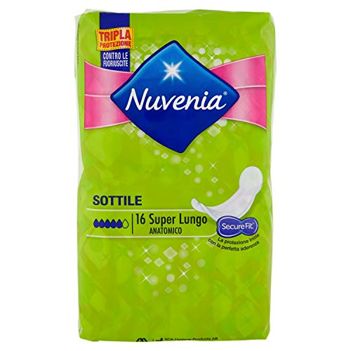 nuvenia-absorbent-thin, Super Long, anatomique 16-absorbent Cover