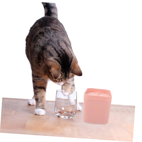 Fuente de agua para gatos portátil con bomba silenciosa miniatura 7