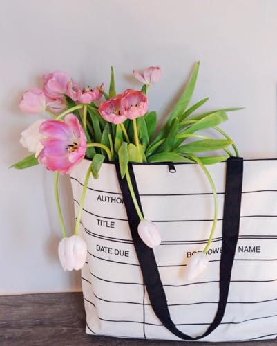 Bolso Tote con Cremallera y Bolsillo Interior miniatura 6