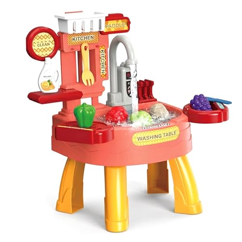 Table à eau de sable pour enfants évite le désordre avec son circuit fermé intérieur