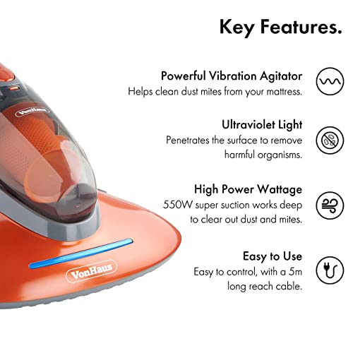 VonHaus 550W UV Hand Held Vacuum Cleaner Review Best Carpet Cleaner Guide