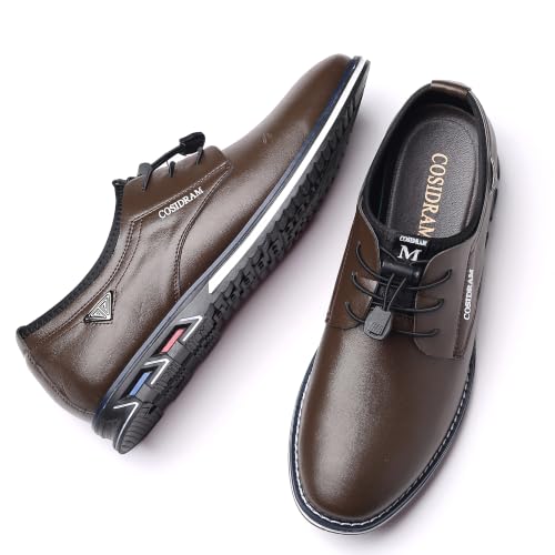 Image of COSIDRAM Mens Business Dress Shoes Casual Slip-on Comfort Walking Shoes