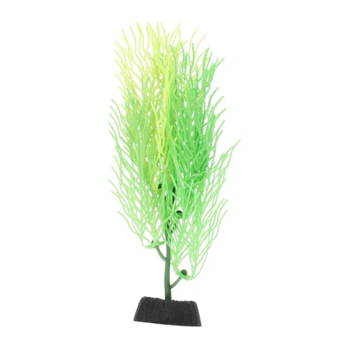 DRESSOOS Artificial Hornwort Plant Realistic Fish Tank Aquarium Decor Lifelike