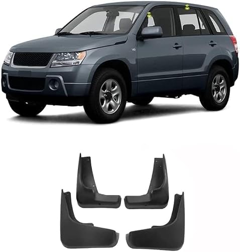 HGYNBCP Car Mud Flaps Splash Guards for Suzuki Grand Vitara 2005-2015, Splash Guard Front Rear Mudguard with Fixing Screws.