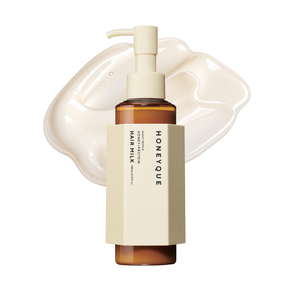Amazon.com: HONEYQUE Night Repair Honey + Protein 2-Way Hair Milk