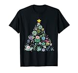 Divertidas pijamas de árbol de Navidad con suculentas para jardinero de cactus y vacaciones, la familia será una divertida idea de broma a juego para ti, hombres, mujeres, niños, niñas, mamá, papá, tía, tío y abuelos. Una sorpresa de Navidad genial que todo el mundo llevará la temporada de vacaciones.