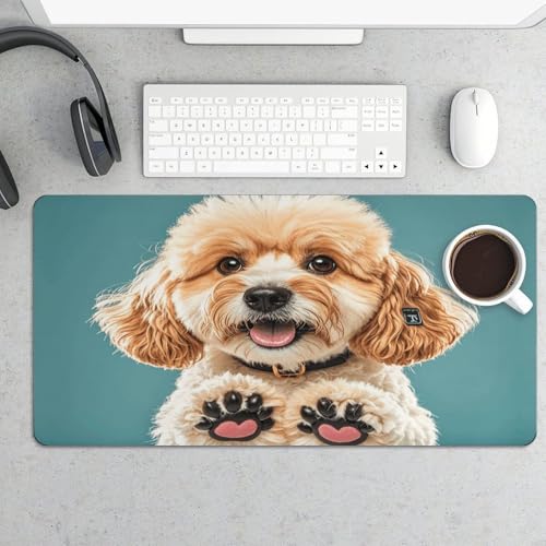 Lover Dog Paws �f�X�N�}�b�g 24x12�C���` �h�� ����~�� �S�����f�X�N�p�b�h �I�t�B�X �z�[�� �Q�[�� �����[�g���[�N�p �܂肽���ݎ� �|�[�^�u�� �}�E�X�p�b�h �L�[�{�[�h/�m�[�g�p�\�R��/�f�X�N�g�b�v�A�N�Z�T���[�p