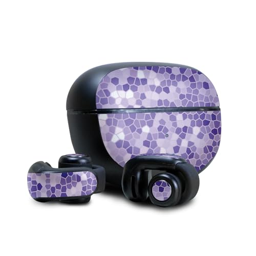 Image of Headphone Skin Compatible with Bose Ultra Open Earbuds - Stained Glass - Premium 3M Vinyl Protective Wrap Decal Cover - Easy to Apply | Crafted in The USA by MightySkins